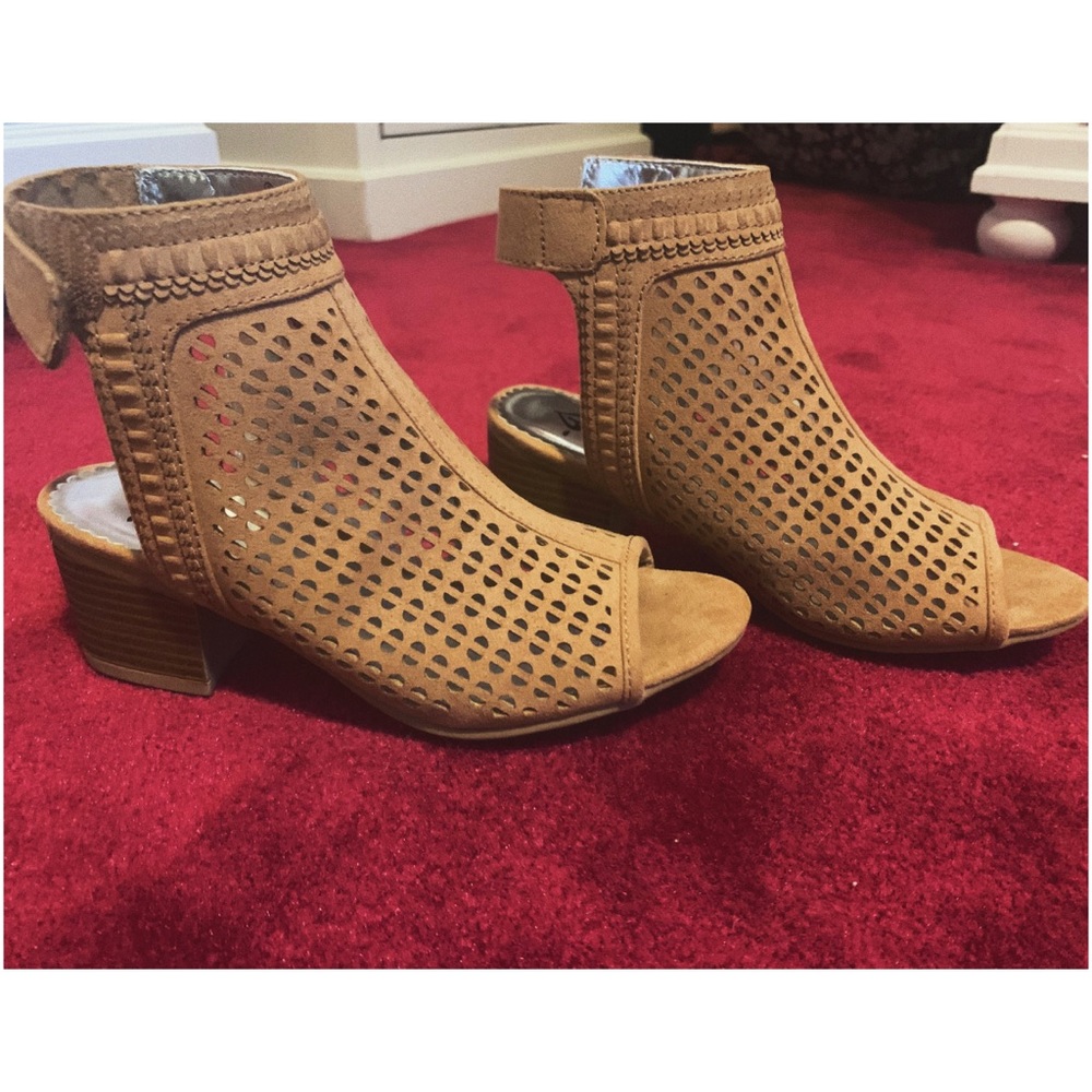 Justice Peep Toe Boots